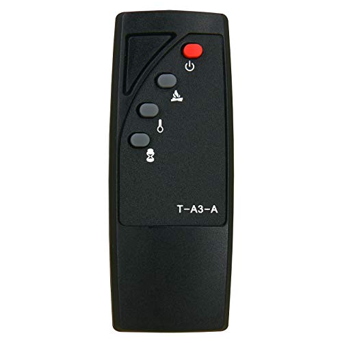 GENGQIANSI Replacement for Twin Star CLASSICFLAME Electric Fireplace Heater Remote Control DFI-550-0 DFI-550-1 DFI-550-41 DFI-550-42 DFI-550-43 DFI-550-44 DFI-550-45 DFI-550-47