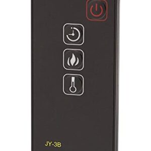 Replacement for Home Decorators Collection Electric Fireplace Heater Remote Control 239-118-48-Y 1003063516 1003063510 1003063513 1003132154 1003063510 1003063513 1003063516 1003124900 1003054956