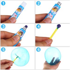 20Pcs Blow Plastic Bubbles Toys Large Bubble Balloons for Kids Outside Party Birthday Gift, Bubble Blowing Products, Bubble Toys, Bubble Balloon, Toddler Outdoor Toys