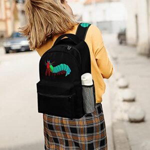 Colorful Mantis Shrimp Laptop Backpack Fashion Shoulder Bag Travel Daypack Bookbags for Men Women