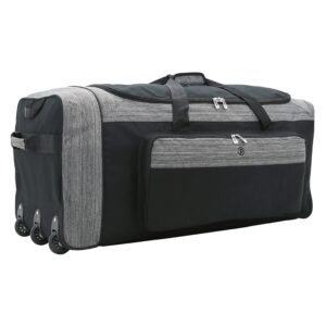 protege 36" rolling trunk duffel for travel (walmart exclusive)