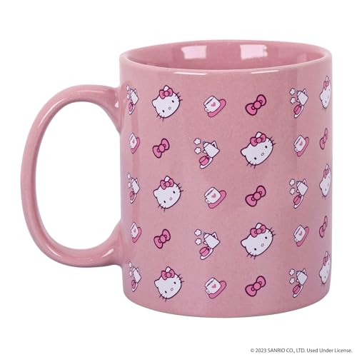 Uncanny Brands Hello Kitty Coffee Maker Gift Set with 2 Mugs