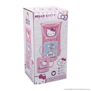 Uncanny Brands Hello Kitty Coffee Maker Gift Set with 2 Mugs