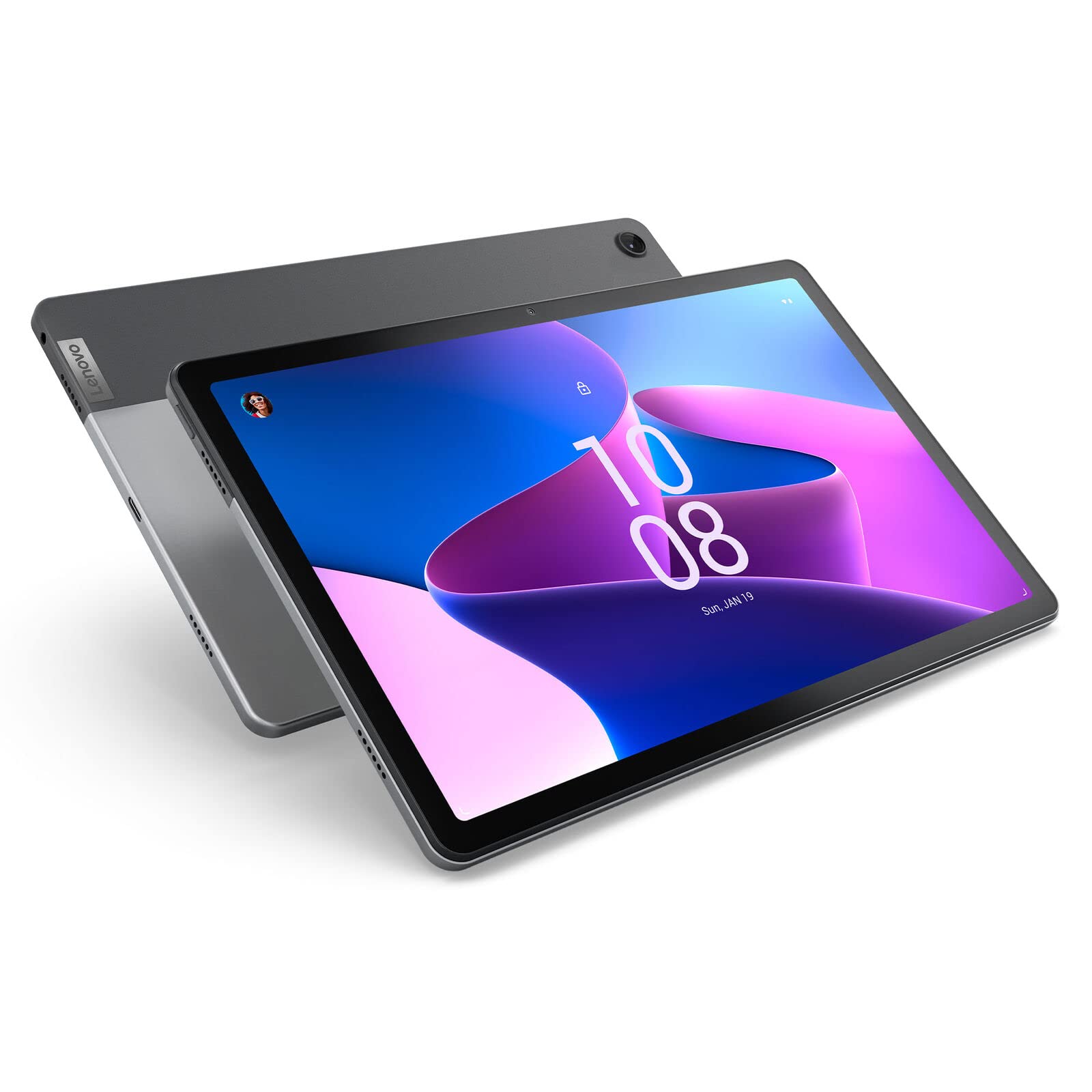 Lenovo Tab M10 Plus (3rd Gen) 10'' Tablet, 64GB Storage, 4GB Memory, Android 12, FHD Display (ZAAJ0401US)