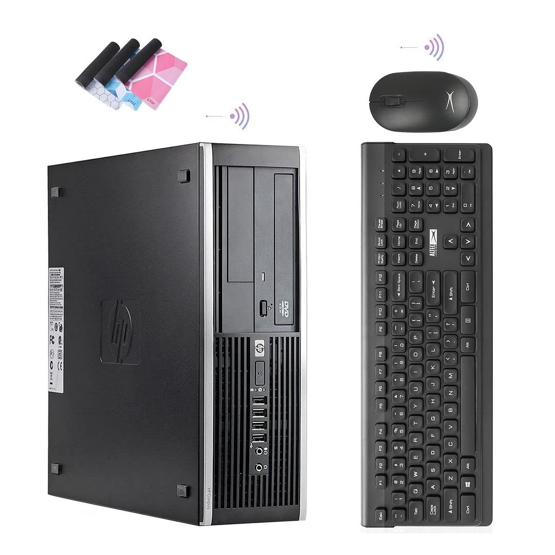 HP Compaq 6200 Pro SFF Desktop PC,Business Small Form Factor Computers,i7 Refurbished Windows 10 Desktop,16GB RAM,1TB SSD + 500GB HDD,DVDRW,DP,HDMI,WiFi,BT,VGA,Wireless K&M+TJJ Mouse Pad(Renewed)