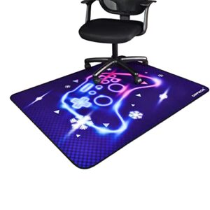 office chair mat,39"x47"gaming chair mat computer chair mat for hardwood floor and anti-slip gaming rug,office rugs mats for rolling chairs