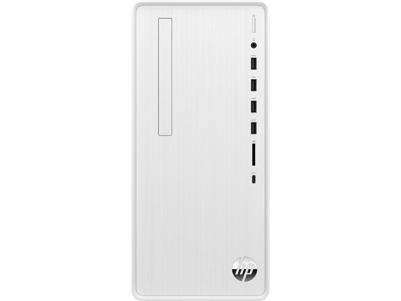 HP Pavilion TP01 Desktop Computer - 12th Generation Intel Core i7-12700 12-Core up to 4.90 GHz Processor, 32GB DDR4 RAM, 1TB PCIe SSD + 2TB HDD, AMD Radeon RX 550 Graphics, Windows 11 Pro, White