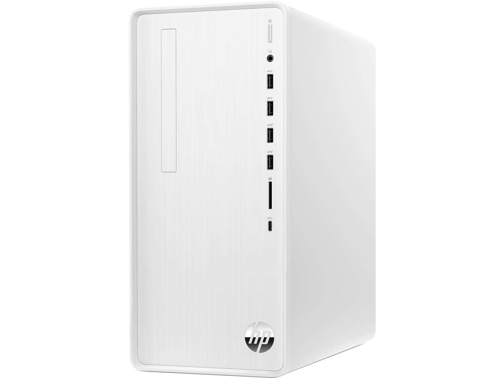 HP Pavilion TP01 Desktop Computer - 12th Generation Intel Core i7-12700 12-Core up to 4.90 GHz Processor, 32GB DDR4 RAM, 1TB PCIe SSD + 2TB HDD, AMD Radeon RX 550 Graphics, Windows 11 Pro, White