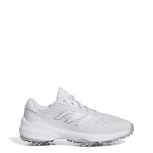 adidas Women's ZG23 Vent Golf Shoes, Dash Grey/Footwear White/Silver Metallic, 9