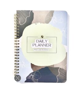 daily/weekly undated planner 8" x 6"