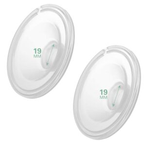 begical wearable breast pump 19mm flanges compatible with momcozy/tsrete/kmaier/hezkugu breastpump replacement parts replace flange insert silicone shields use with s9|s10|s12|s9 pro|s12 pro