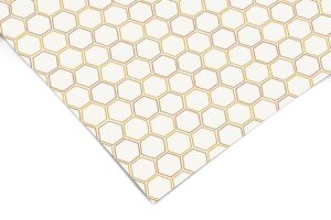 honeycomb pattern contact paper | shelf liner | drawer liner | peel and stick paper 1361 12in x 96in (8ft)