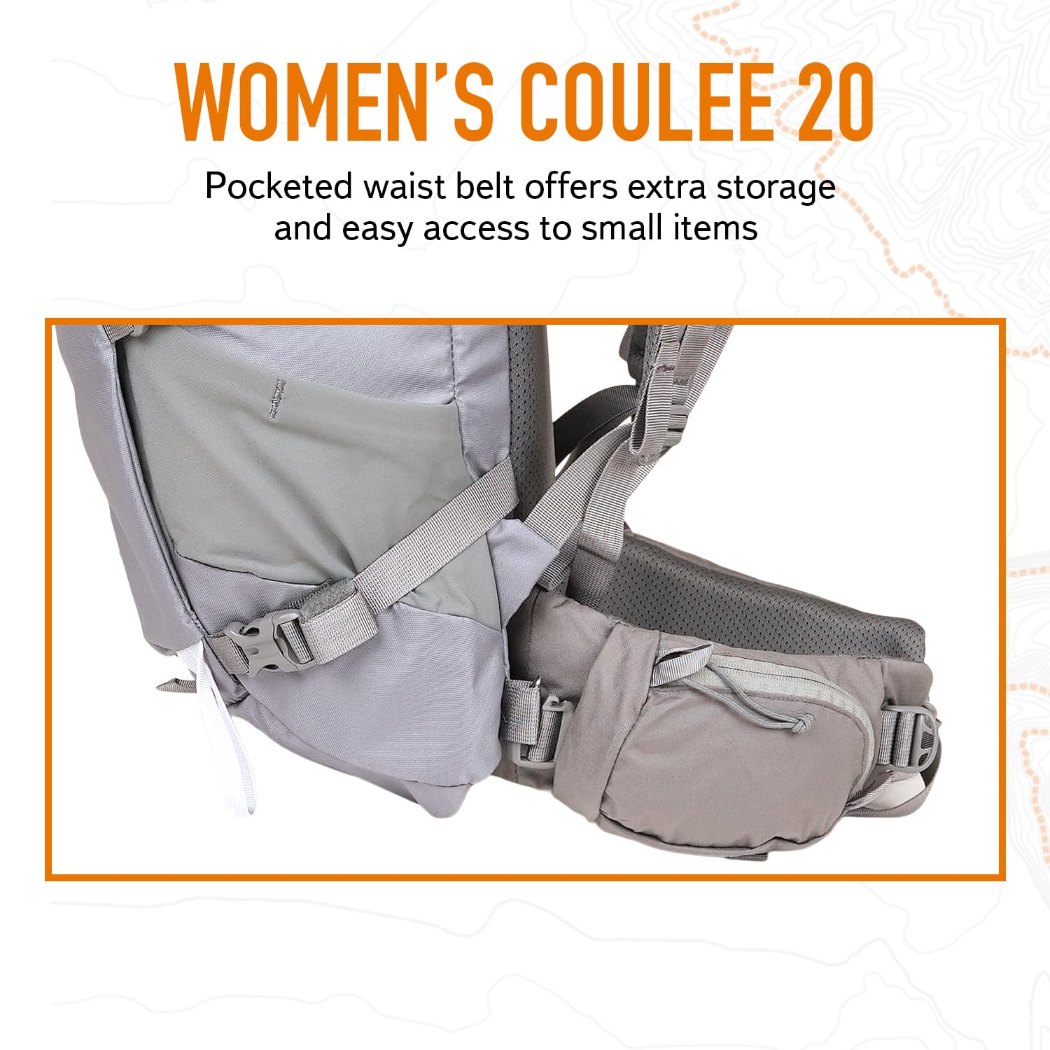 Mystery Ranch Women's Coulee 20 Backpack - Lightweight Hiking Daypack, 20L, M/L, Aura