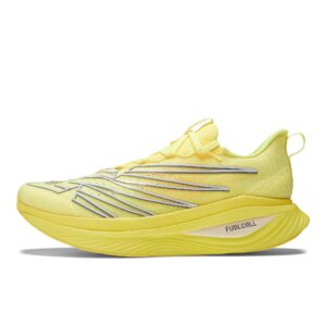 new balance men's fuelcell supercomp elite v3 running shoe, cosmic pineapple/white iridescent, 11.5 medium
