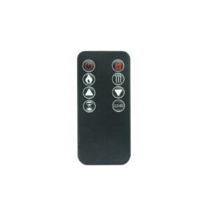 Replacement Remote Control Suitable for Homedex HDX-14001 3D Electric Fireplace Heater