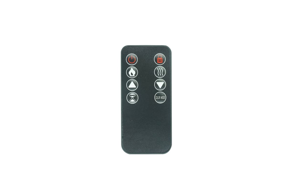 Replacement Remote Control Suitable for Homedex HDX-14001 3D Electric Fireplace Heater