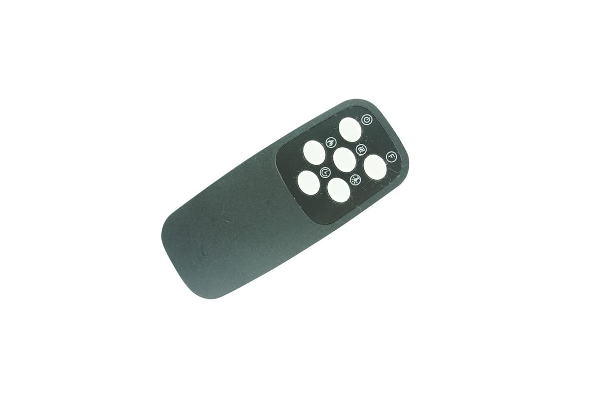 Replacement Remote Control for Home4me IF-1336TCL IF-1340TCL IF-1350TCL & 3D Electric Fireplace Insert Heater