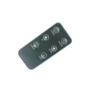 Remote Control for Great World GW-6088TBT Bluetooth Electric Fireplace Heater