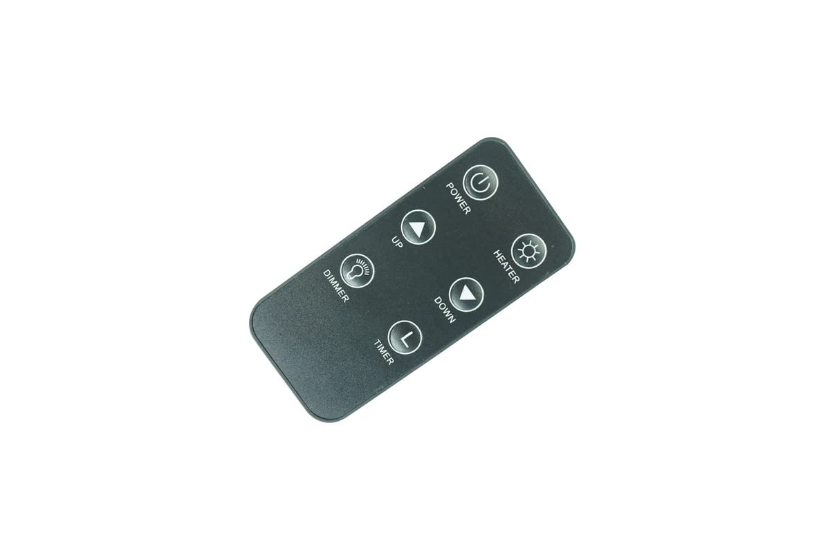 Remote Control for Great World GW-6088TBT Bluetooth Electric Fireplace Heater
