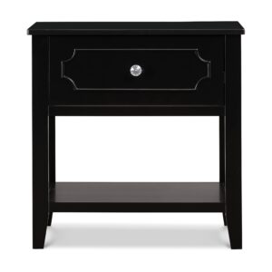 DaVinci Chloe Regency Nightstand in Ebony