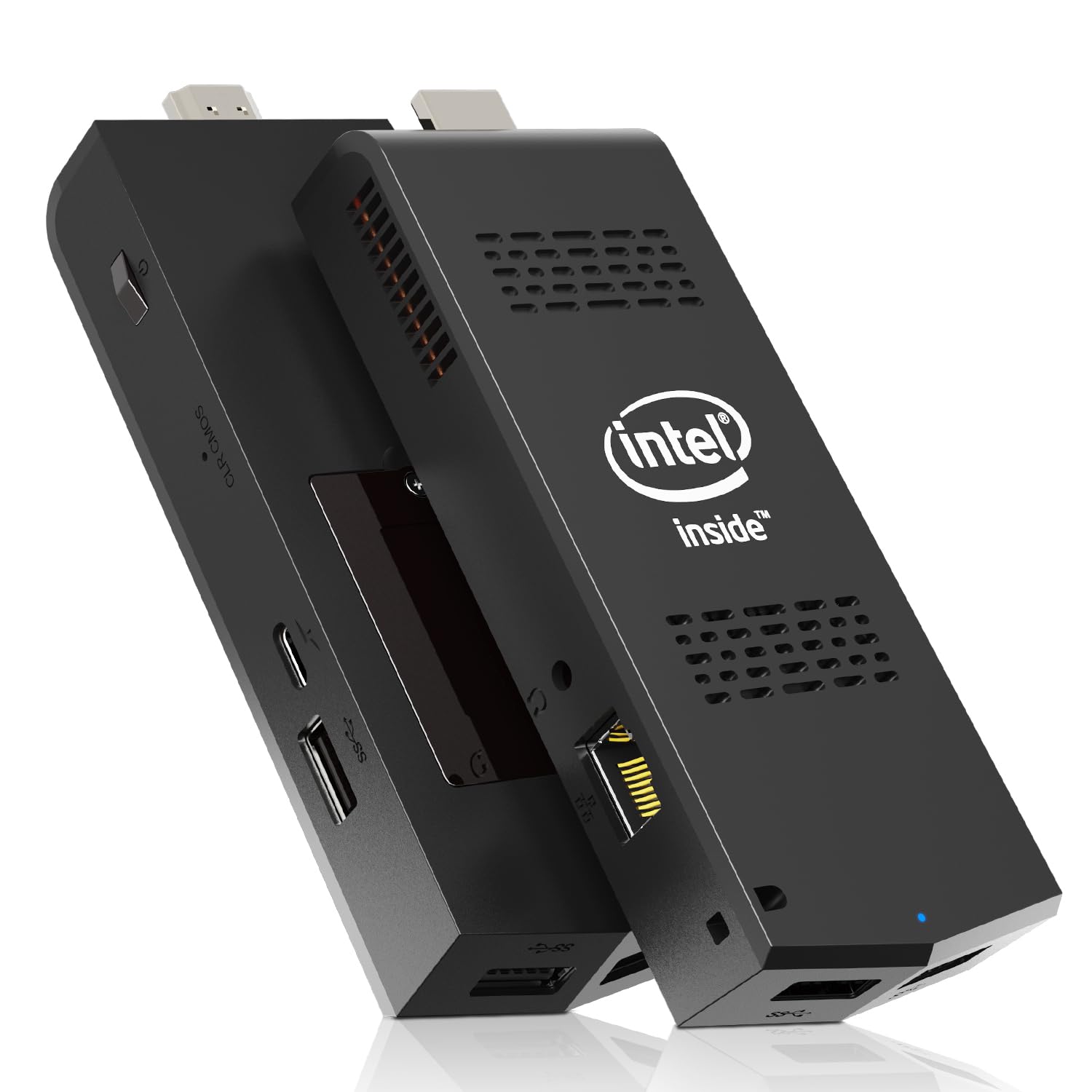 Mini PC Stick 128GB SSD 8GB RAM with Celeron J4125 & Windows 11 Pro, Computer Stick Support HDMI 4K 60Hz, Dual Band WiFi 2.4G/5G, BT 4.2,Gigabit Ethernet, Support Auto-On After Power Failure