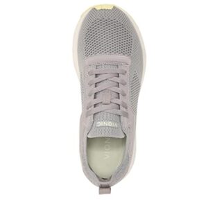 Vionic Endure Women's Lace Up Arch Supportive Sneaker Light Grey - 10 Wide