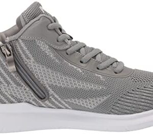 Propet Women's TravelBound Hi Sneakers, Grey, 7 XX-Wide US