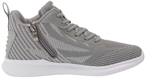 Propet Women's TravelBound Hi Sneakers, Grey, 7 XX-Wide US