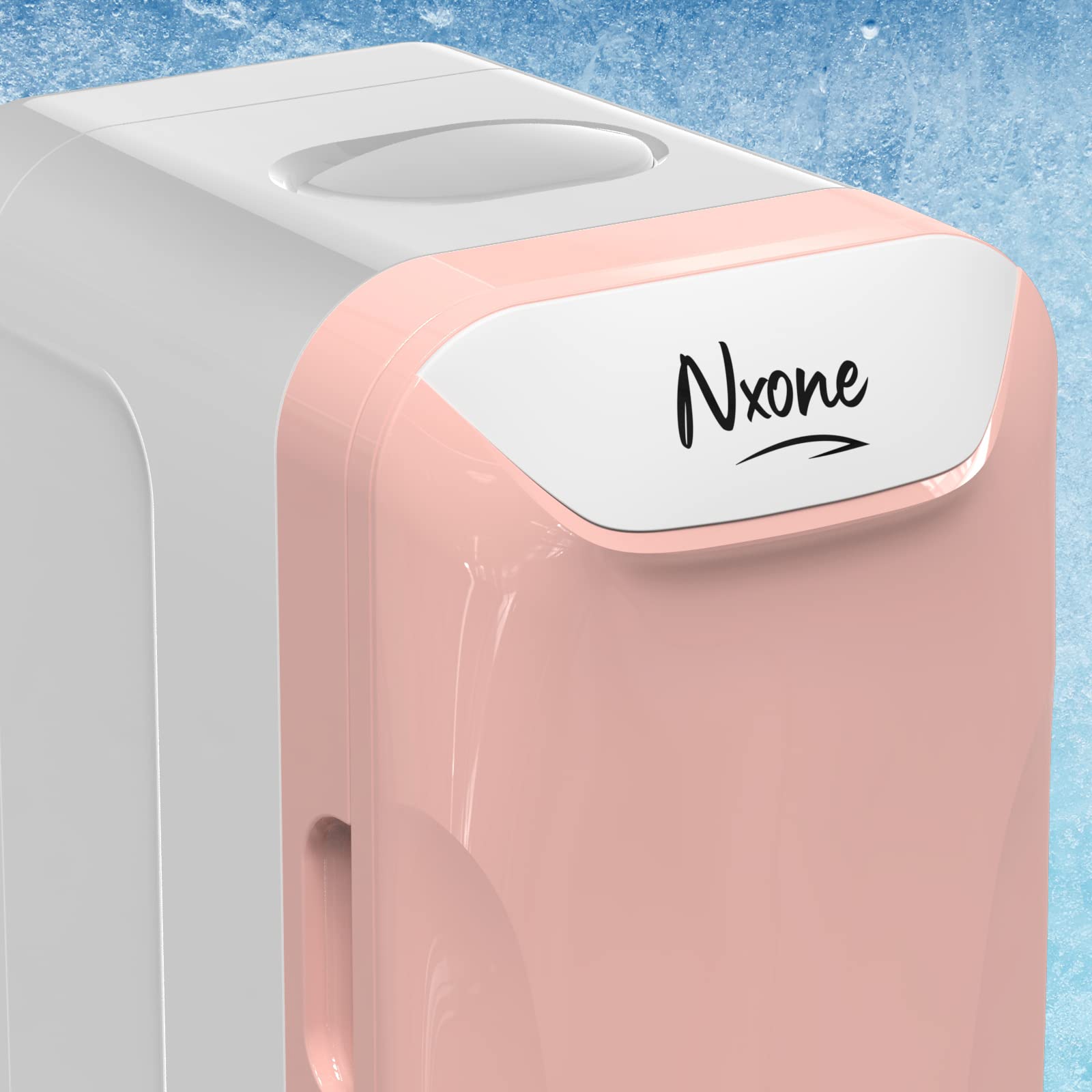 NXONE Mini Fridge,8 Can/6 Liter Small Refrigerator,110VAC/ 12V DC Portable Thermoelectric Cooler and Warmer Freezer Skincare Desk Little Tiny fridge for Cosmetics,Foods, Bedroom,Dorm,Office,and Car