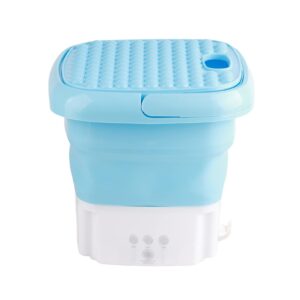 YEmirth Mini Baby Washing Machine, Travel Washing Machine 3 Modes Deep Cleaning Half Automatic Washing And Drying In One Energy Saving, Folding Portable Mini Washing Machine For Home Hotel Rv