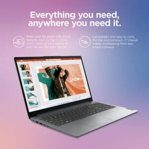 Lenovo IdeaPad 1i - (2023) - Everyday Laptop Computer - Windows 11-15.6" FHD - 4GB Memory - 128GB Storage - Intel Celeron N4500 - Cloud Grey