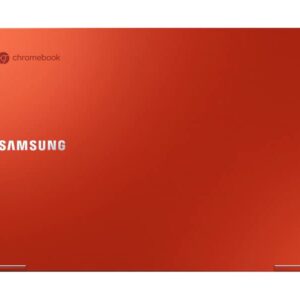 Samsung Galaxy ChromeBook 13 Laptop 13.3" 4K UHD AMOLED Touchscreen (100% Adobe RGB, 100% DCI-P3) Intel Quad-Core i5 Processor 8GB RAM 512GB SSD Backlit Fingerprint USB-C ChromeOS Fiesta Red