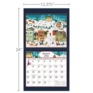 LANG Linda Nelson Stocks 2024 Wall Calendar (24991001924) Multi