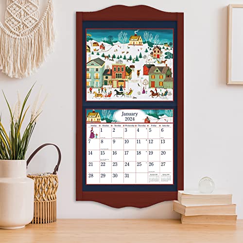 LANG Linda Nelson Stocks 2024 Wall Calendar (24991001924) Multi