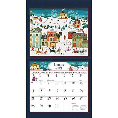 LANG Linda Nelson Stocks 2024 Wall Calendar (24991001924) Multi