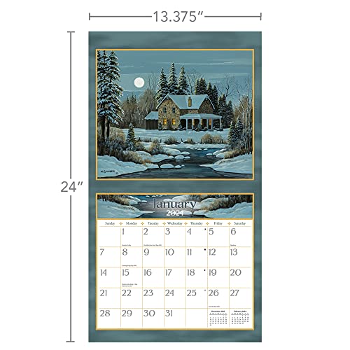 LANG Road Home 2024 Wall Calendar (24991001938)