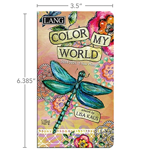 LANG Color My World 2024 Two Year Planner (24991071088)