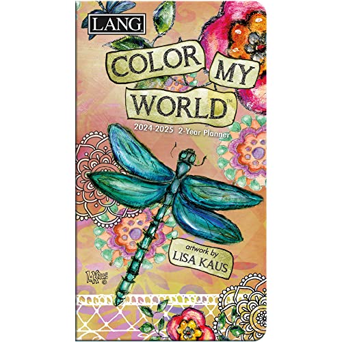 LANG Color My World 2024 Two Year Planner (24991071088)