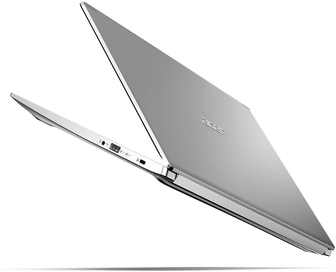 acer Aspire 5 Slim Laptop, 15.6" FHD IPS, AMD Ryzen 3 3350U Quad-Core Mobile Processor, 20GB DDR4 RAM, 512GB SSD, WiFi 6, Backlit KB, Fingerprint Reader, HDMI, Amazon Alexa, Windows 11, Silver