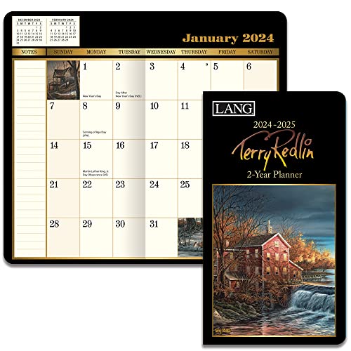 LANG Terry Redlin 2024 Two Year Planner (24991071095)