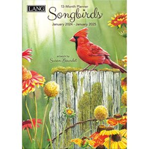 lang songbirds™ 2024 monthly planner (24991012120)