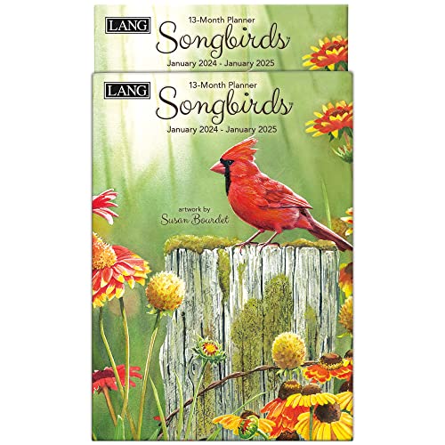 LANG Songbirds™ 2024 Monthly Planner (24991012120)