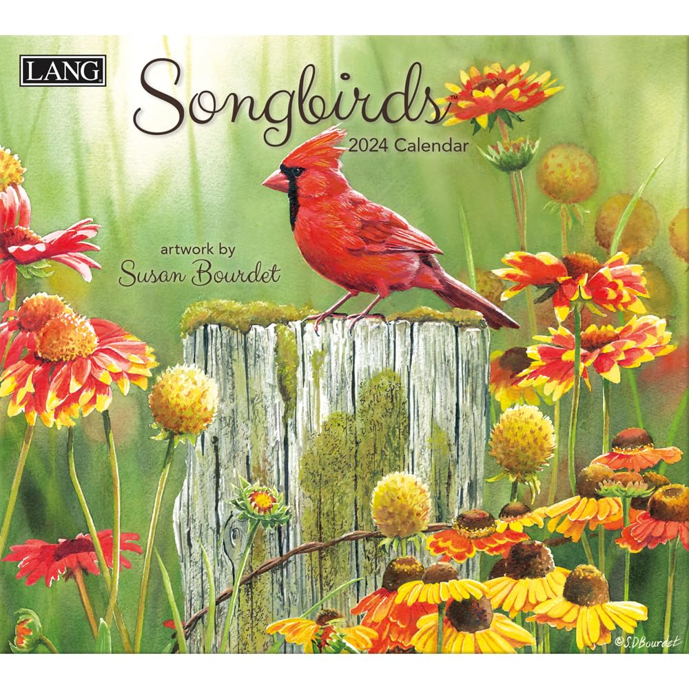 LANG Songbirds™ 2024 Wall Calendar (24991001880) Multi