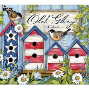 lang old glory 2024 wall calendar (24991001934) multi