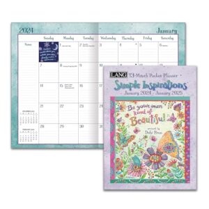 LANG Simple Inspirations™ 2024 Monthly Pocket Planner (24991003185)