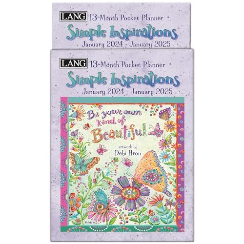 LANG Simple Inspirations™ 2024 Monthly Pocket Planner (24991003185)