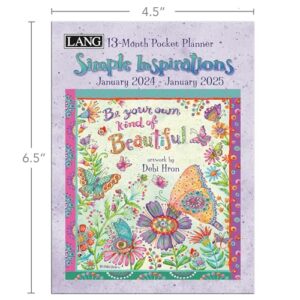 LANG Simple Inspirations™ 2024 Monthly Pocket Planner (24991003185)