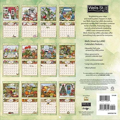 WSBL Blessings 2024 12X12 Wall Calendar (24997001736)