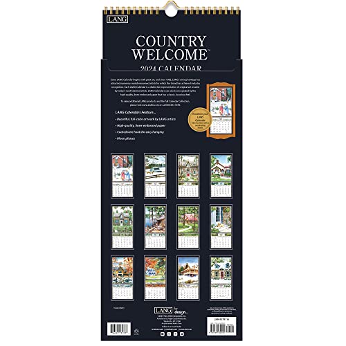 LANG Country Welcome 2024 Vertical Wall Calendar (24991079116)