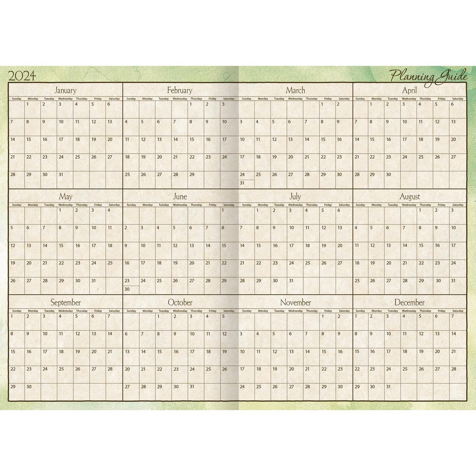 LANG Bountiful Blessings™ 2024 Monthly Pocket Planner (24991003158)